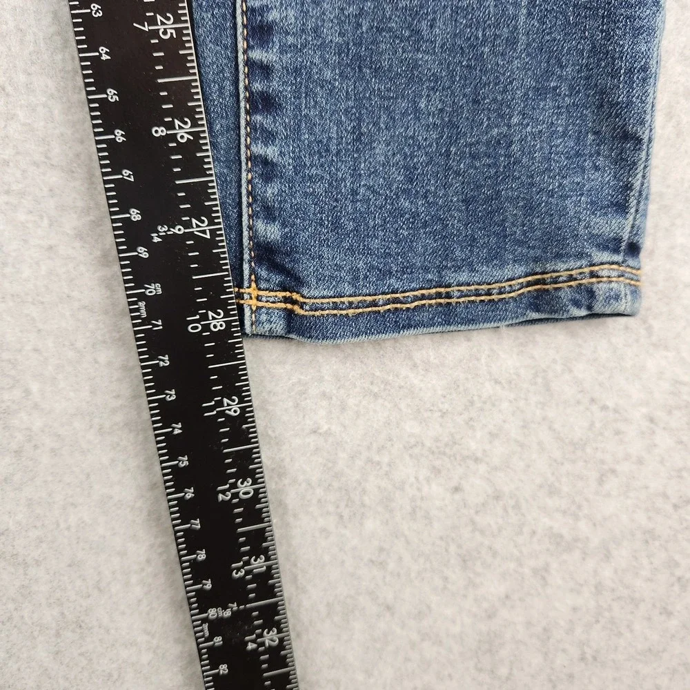Old Navy Rockstar Super Skinny Jeggings Girl's‎ Youth 16 Dark Wash Stretch